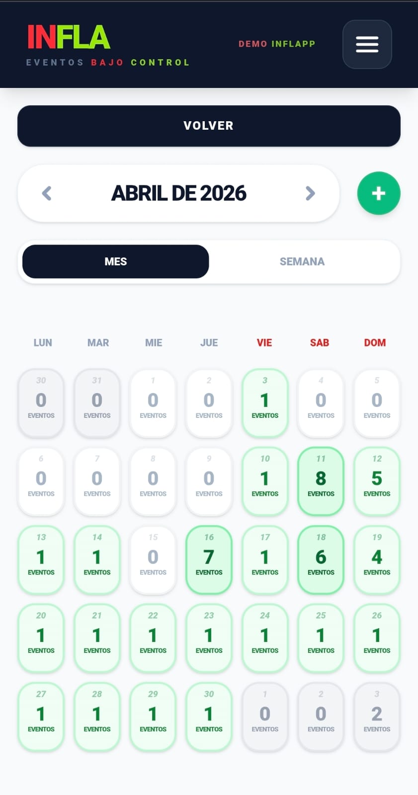 Agenda de Eventos